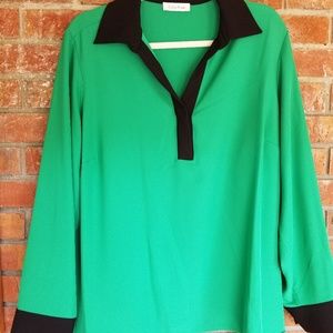 Emerald Green Blouse